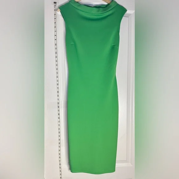 New York & Company Sleeveless Green Midi Dress, Size XS - Picture 1 of 5